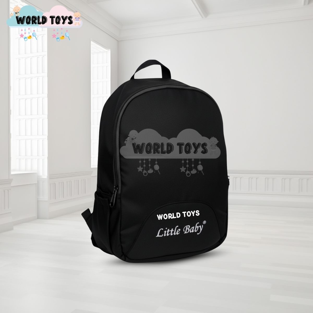 BABY - Coche de Paseo Maleta  «LIVANO PRIME» de Lujo Black