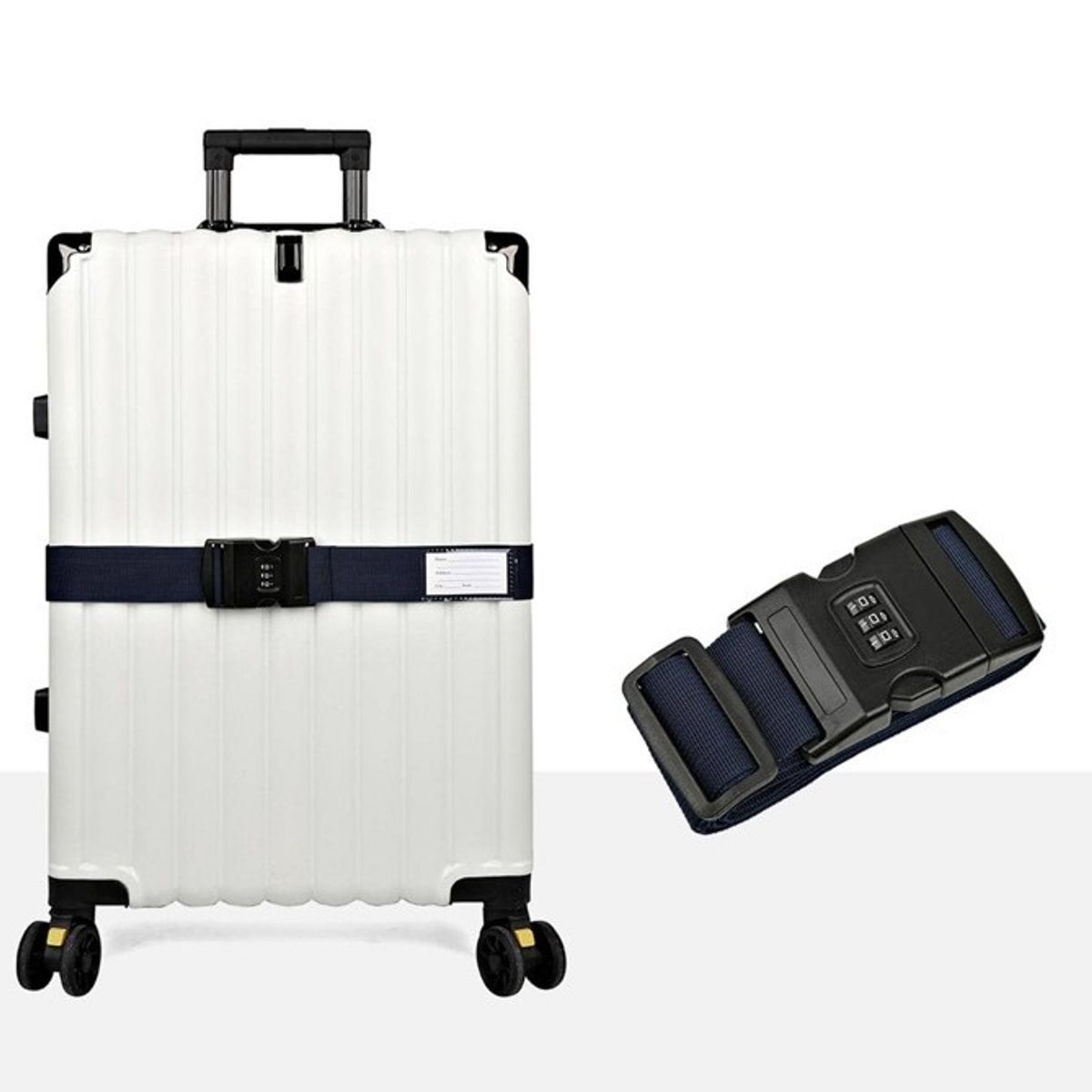 GENERICO - Correa de Seguridad con Clave 3 Dígitos Para Maletas o Equipaje