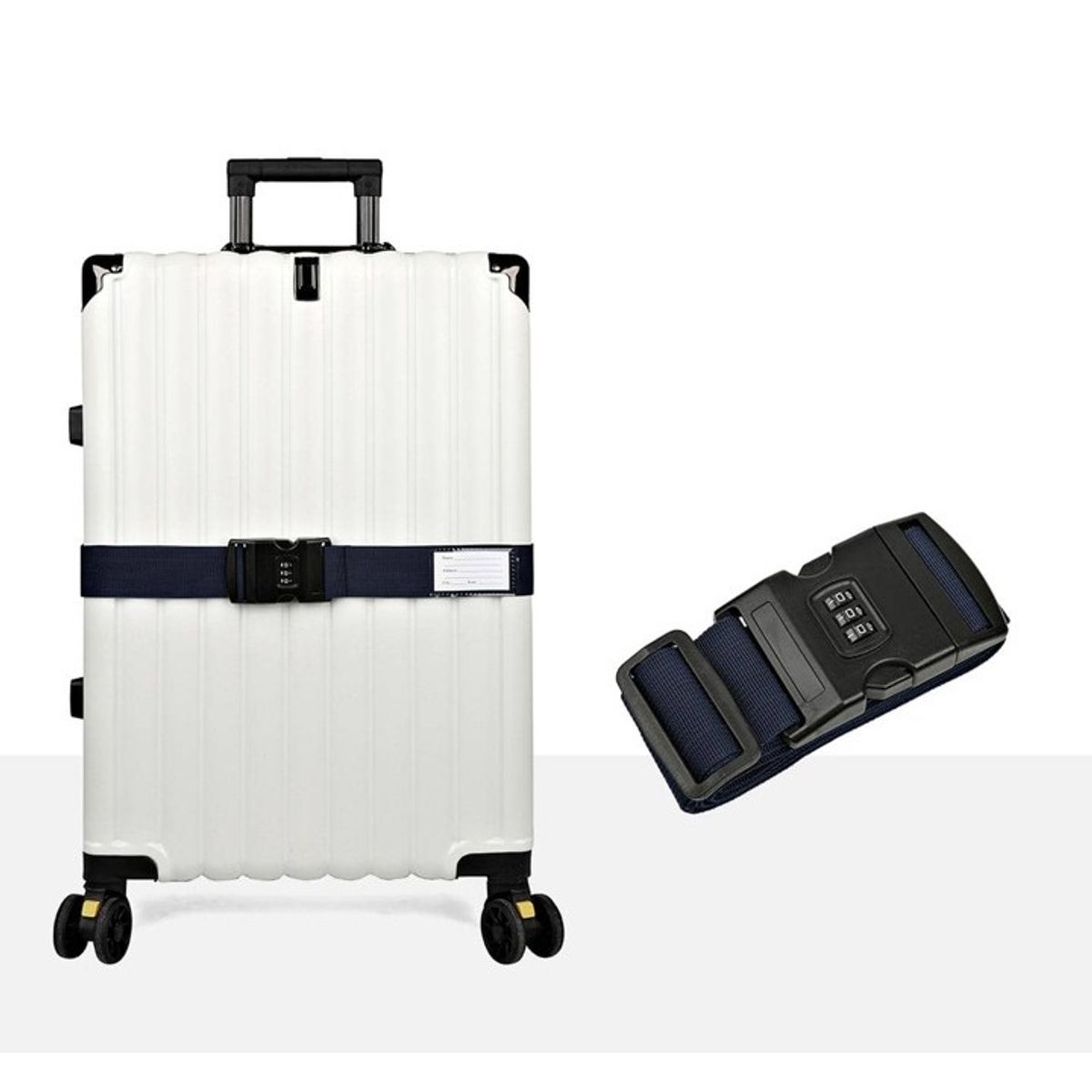 GENERICO - Correa de Seguridad con Clave 3 Dígitos Para Maletas o Equipaje en viajes