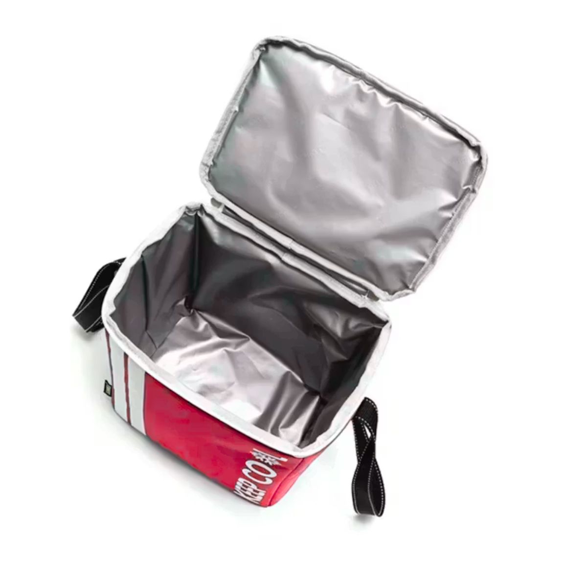 GENERICO - Cooler portátil plegable térmico para playa o picnic Rojo