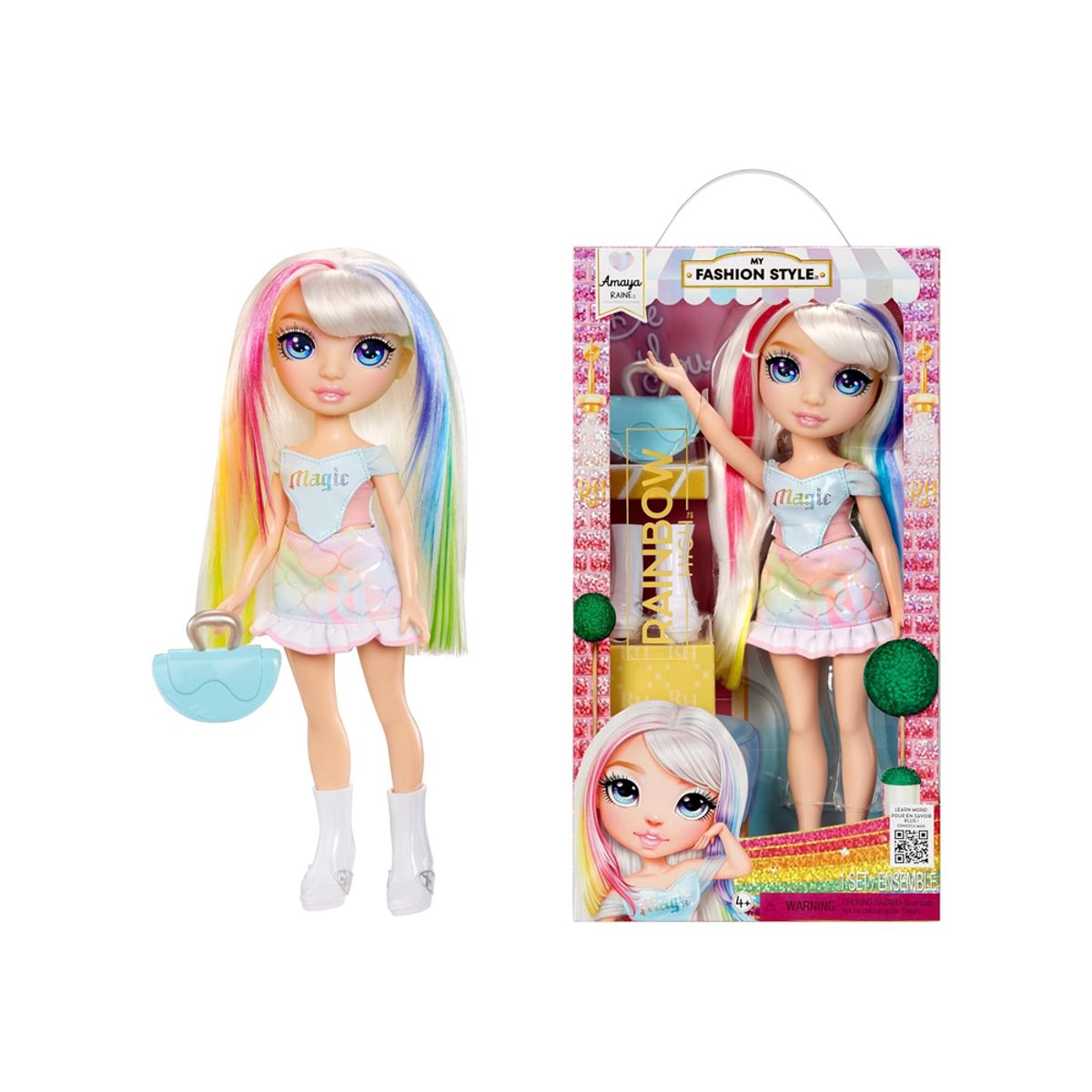 GENERICO - Muñeca Rainbow High My Fashion Style Amaya Rainbow 11