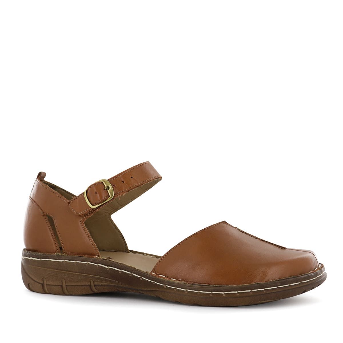 ECCO - Dorsey Cuero Mujer Ecco Caramelo Bonnie08