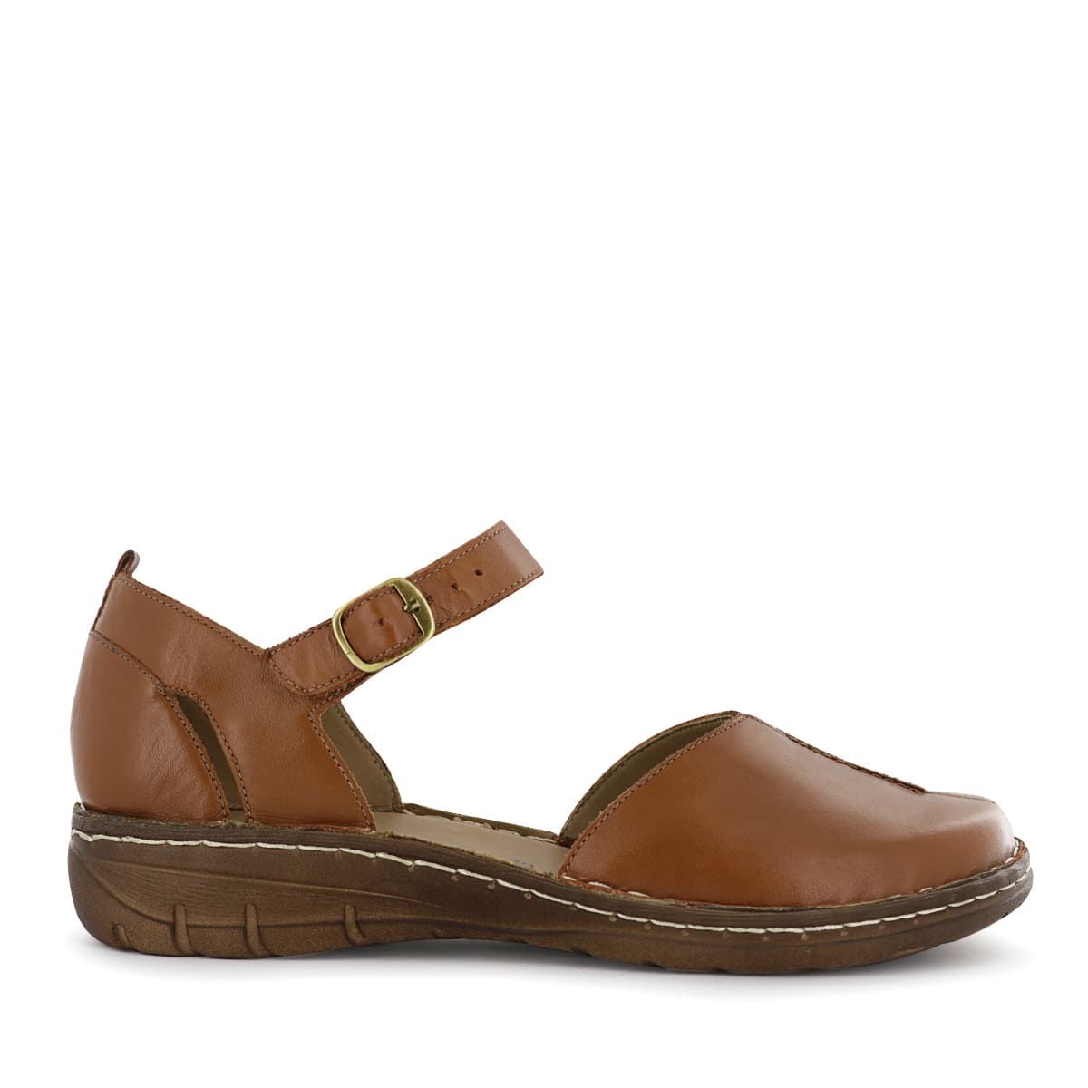 ECCO - Dorsey Cuero Mujer Ecco Caramelo Bonnie08