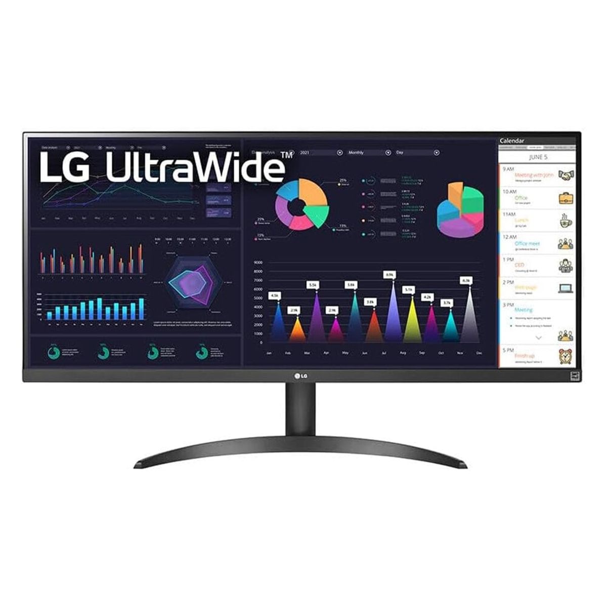 LG - MONITOR LG ULTRAWIDE 34WQ500-B FHD 34 IPS W-LED