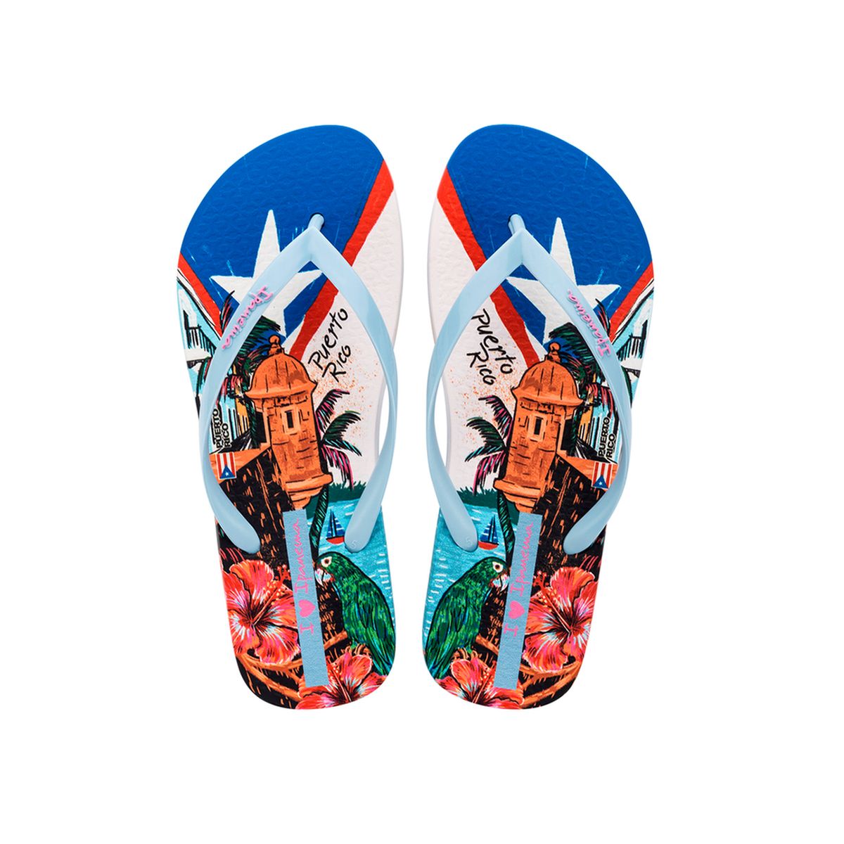 IPANEMA - Sandalia Ipanema IPN83 Azul Casual Playa Piscina