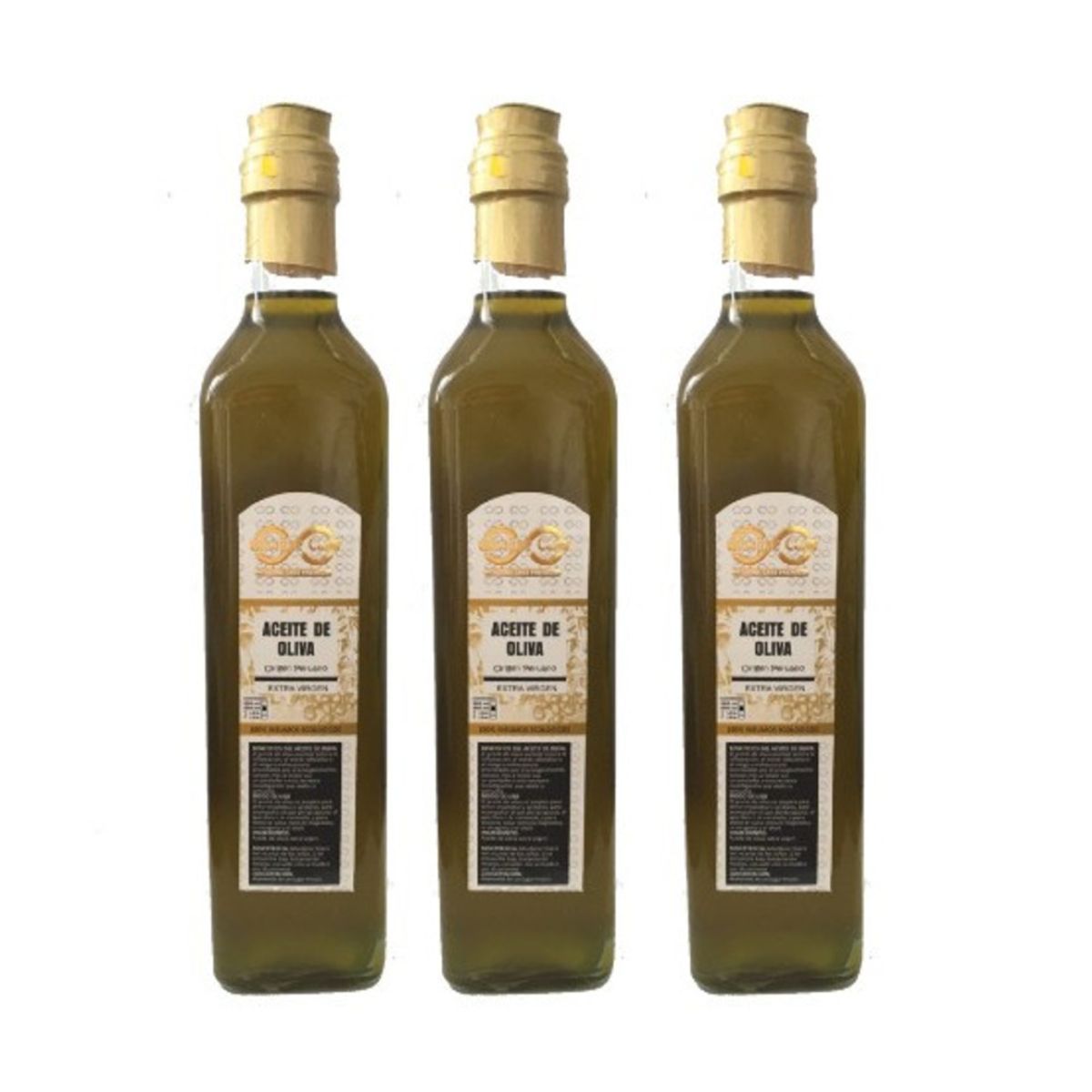 ALKALINE CARE - Aceite de Oliva Extra Virgen pack 500ml x 3 Alkaline Care