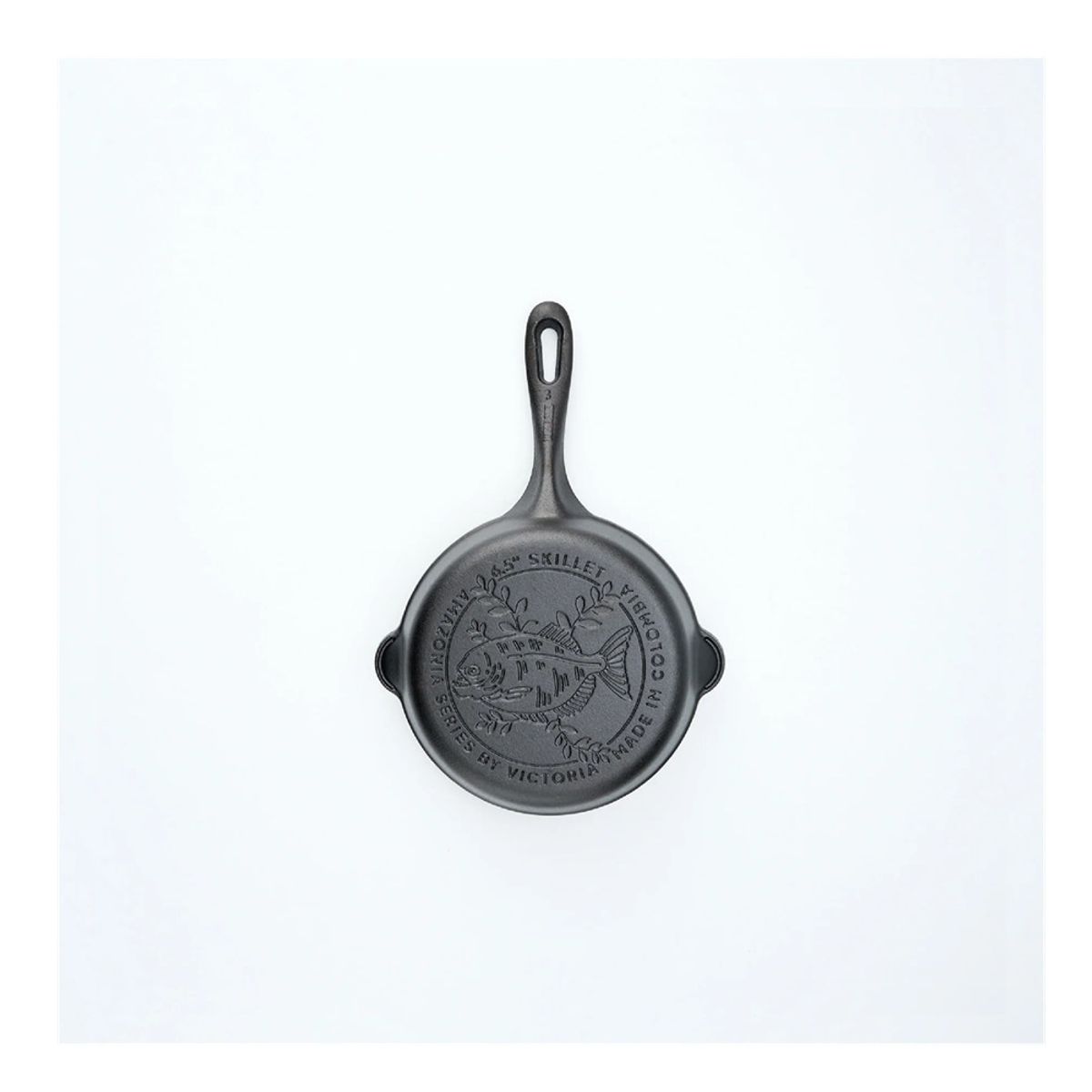 VICTORIA - SARTEN DE HIERRO FUNDIDO VICTORIA MODELO PIRAÑA 16.5 CM DIAMETRO