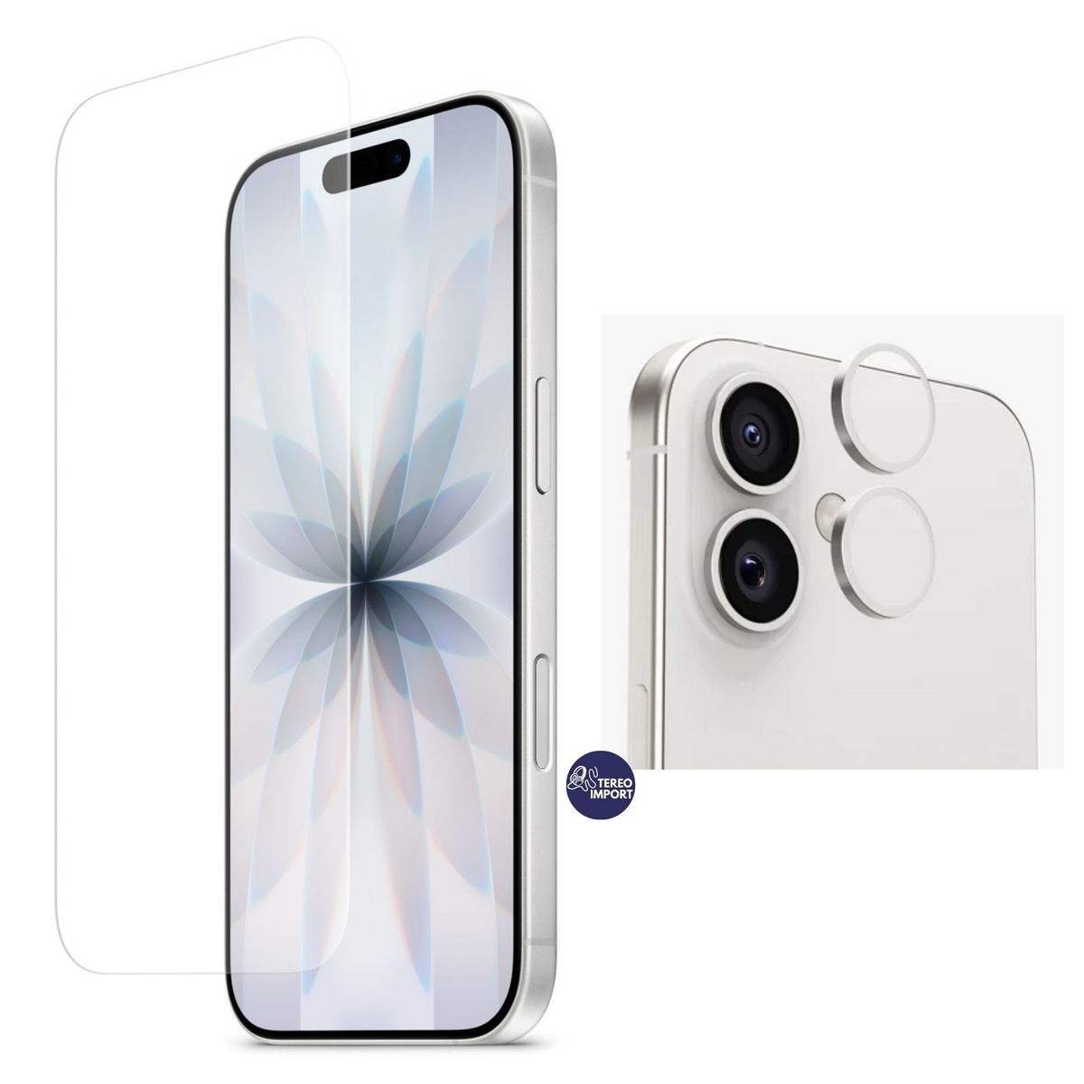 GENERICO - Protector de Pantalla + Cámara Para iPhone 17