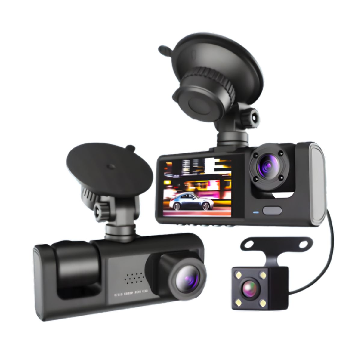 OEM - Cámara para vehiculos multifuncional 3 en 1
