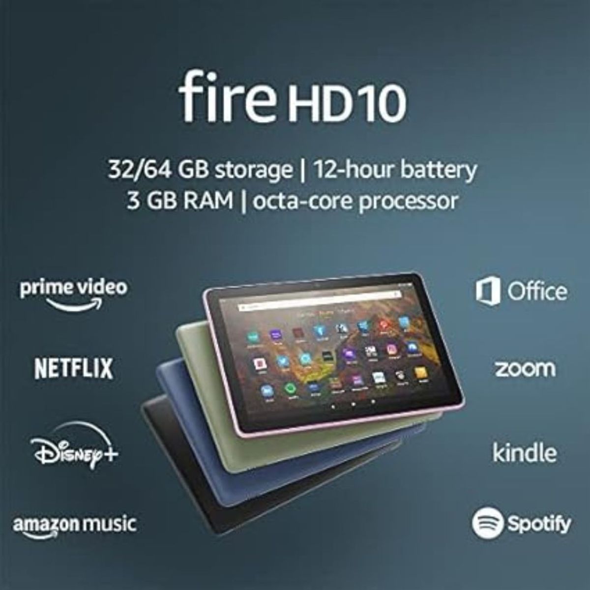 AMAZON - AMAZON FIRE HD 10GEN  32GB 10" (2021) LAVENDER