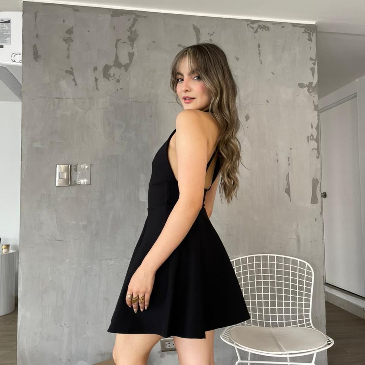 ALLEZ COLLECTION - VESTIDO LISA MUJER ELEGANTE CASUAL