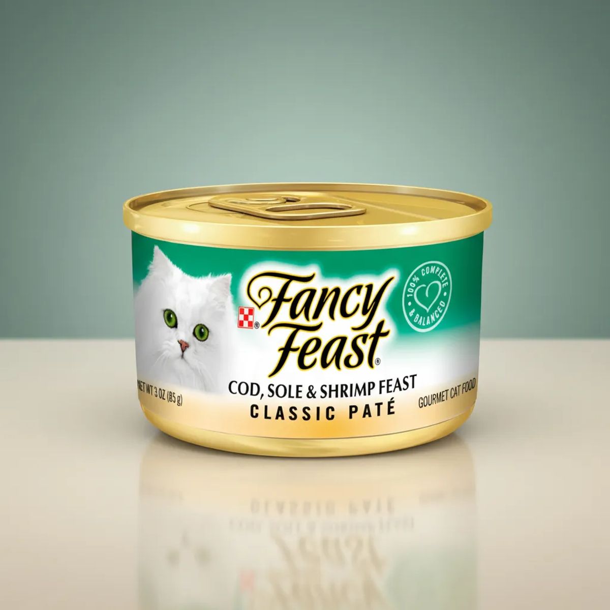 FANCY FEAST - Alimento húmedo gato Fancy Feast paté pescado y camaron 85gr x 6un