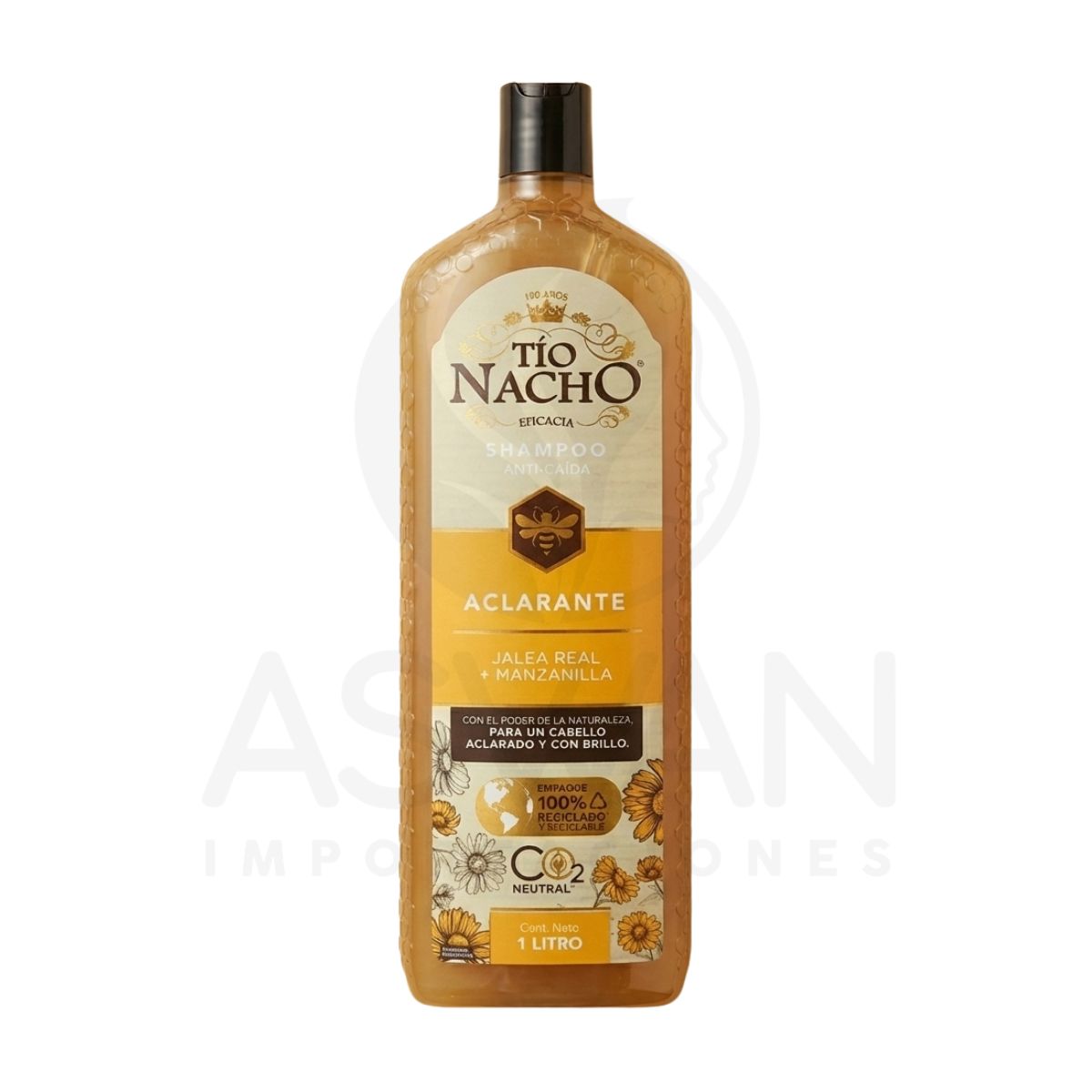 GENERICO - Shampoo Aclarante Manzanilla 1 Lt - TIO NACHO