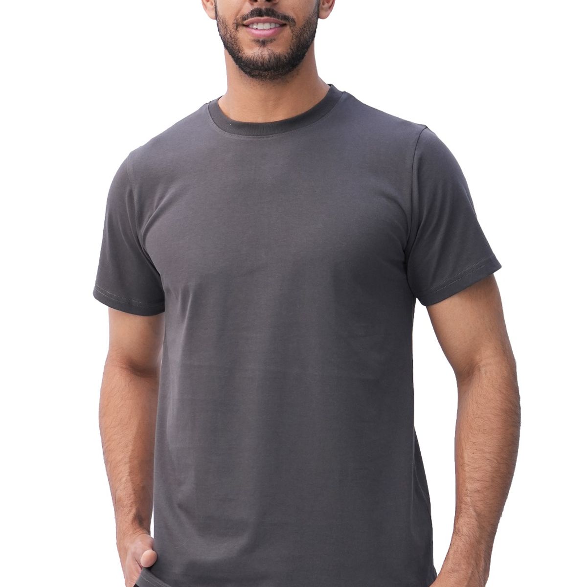 NEW YORK STARS - Polo Manga corta -Gris Oscuro