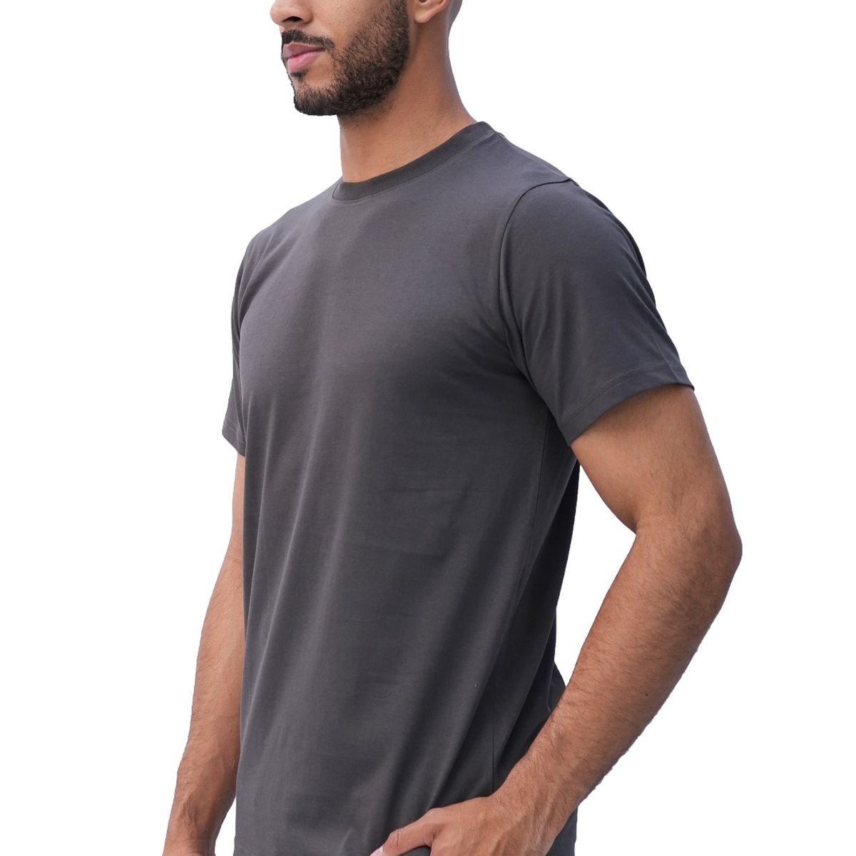 NEW YORK STARS - Polo Manga corta -Gris Oscuro