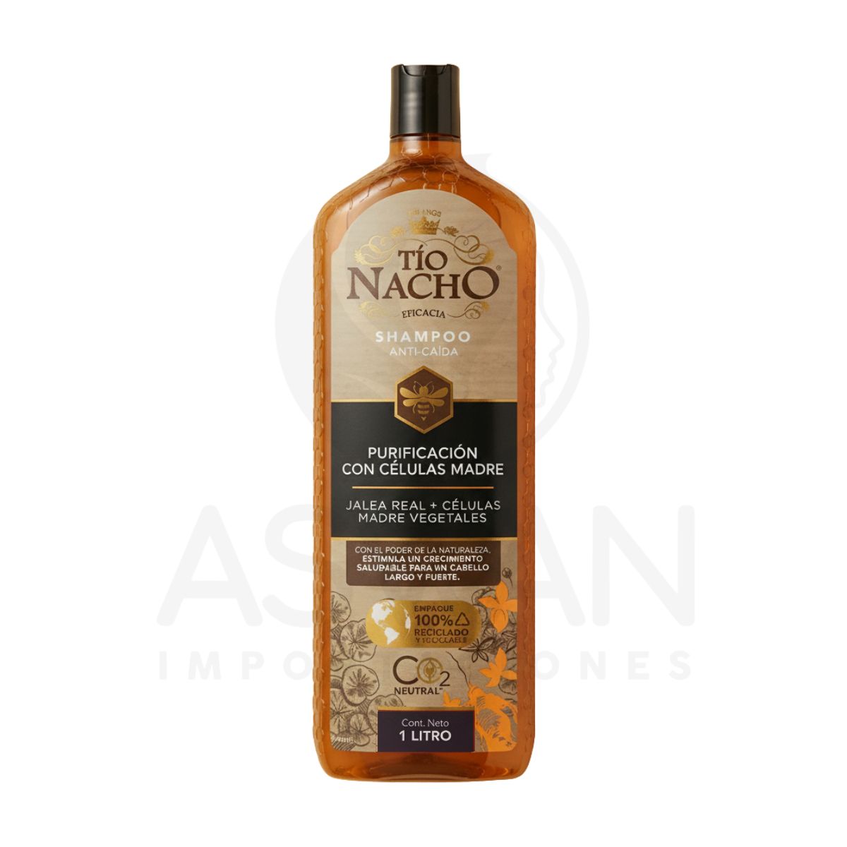 GENERICO - Shampoo Células Madre 1 Lt - TIO NACHO