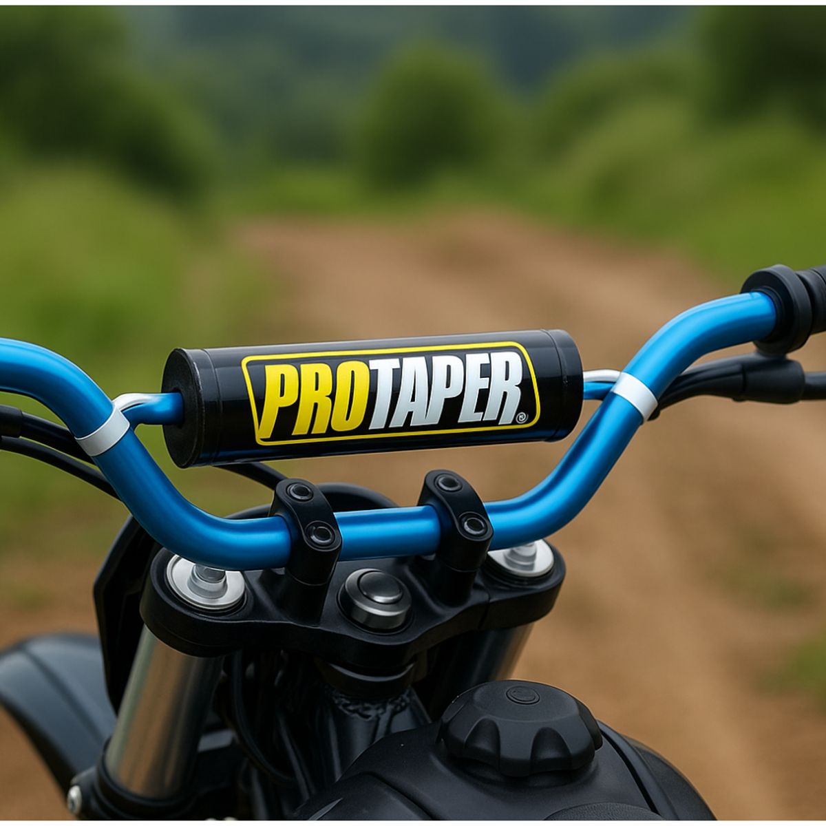 GENERICO - Timón ProTaper Azul 79cm Moto Deportivo