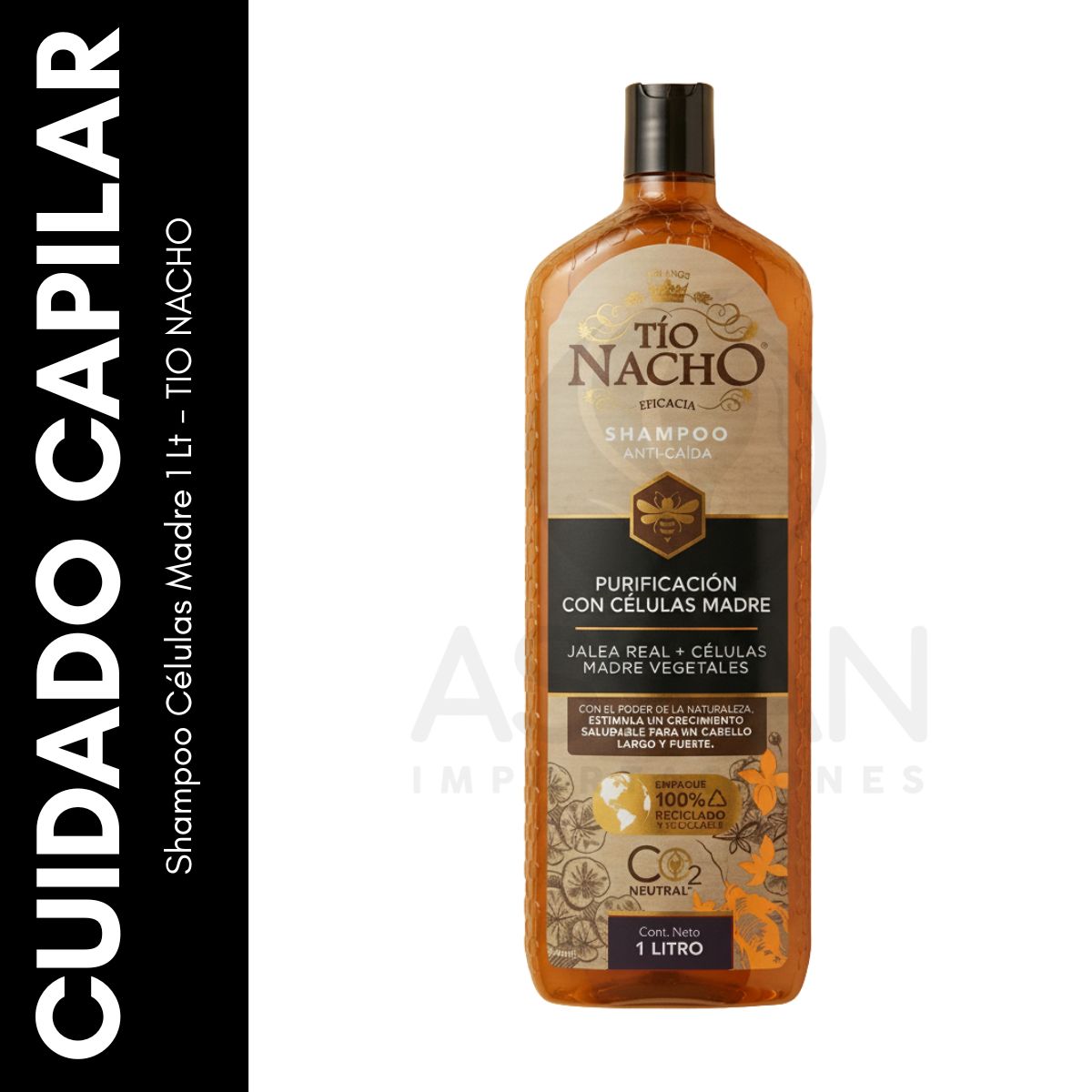 GENERICO - Shampoo Células Madre 1 Lt - TIO NACHO