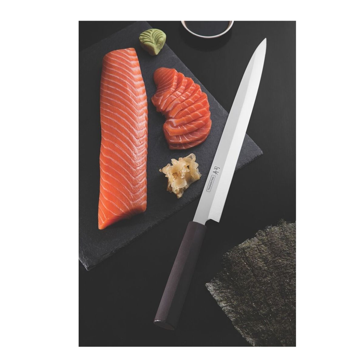 TRAMONTINA - CUCHILLO YANAGIBA TRAMONTINA SUSHI 13 PULGADAS