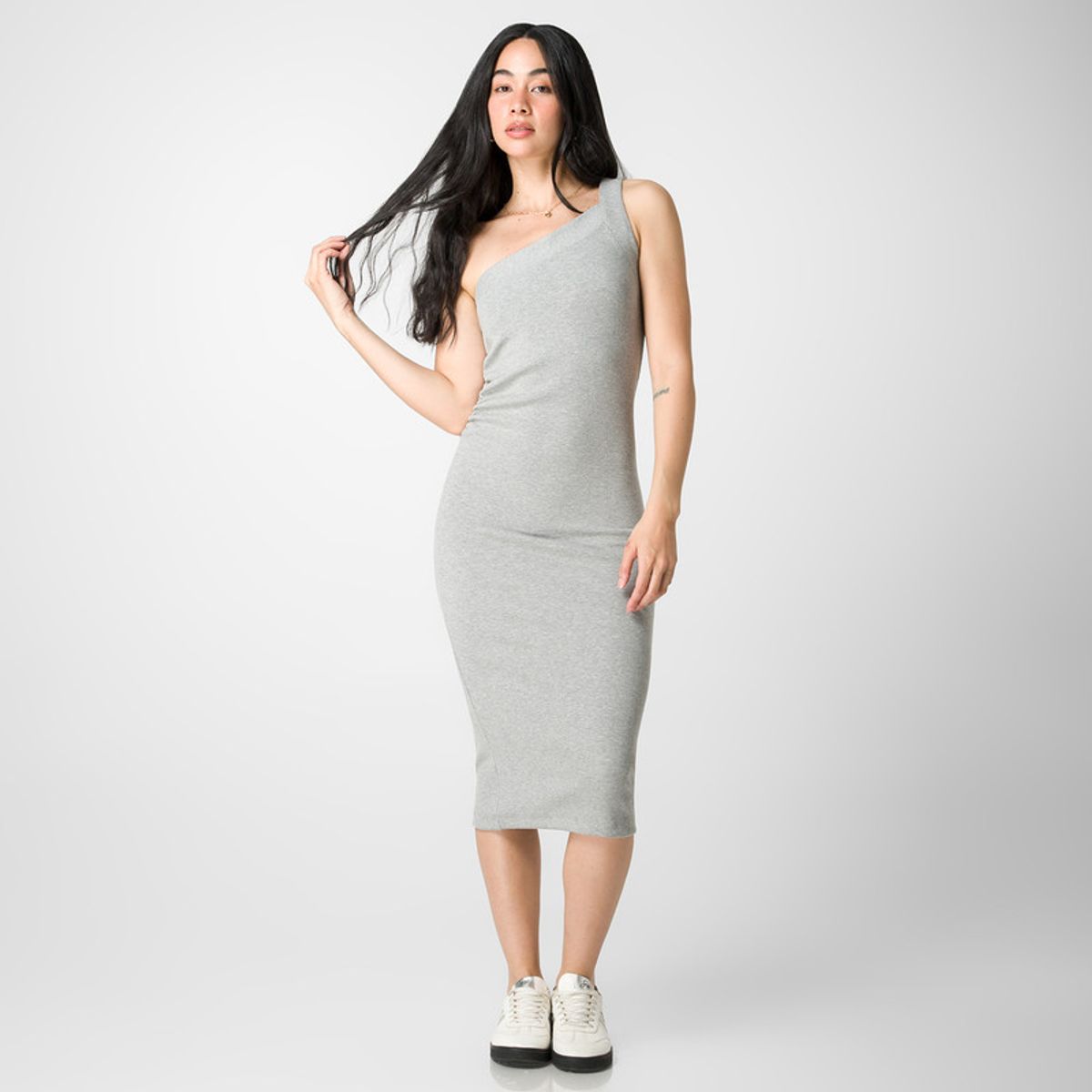 SQUEEZE - Vestido Rib Mujer Monetti Squeeze