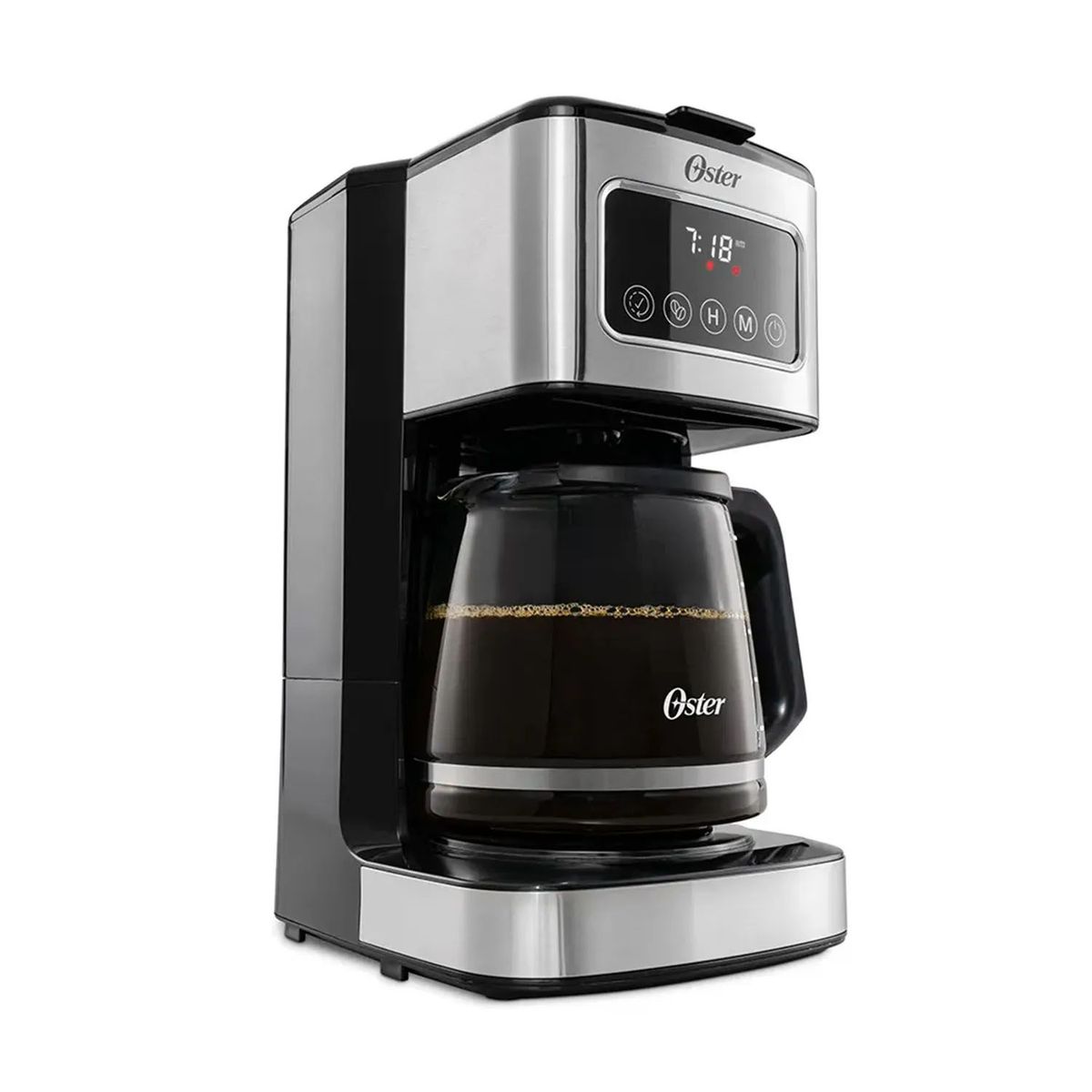 OSTER - Cafetera programable de 12 tazas con pantalla táctil Oster® BVSTDC4403