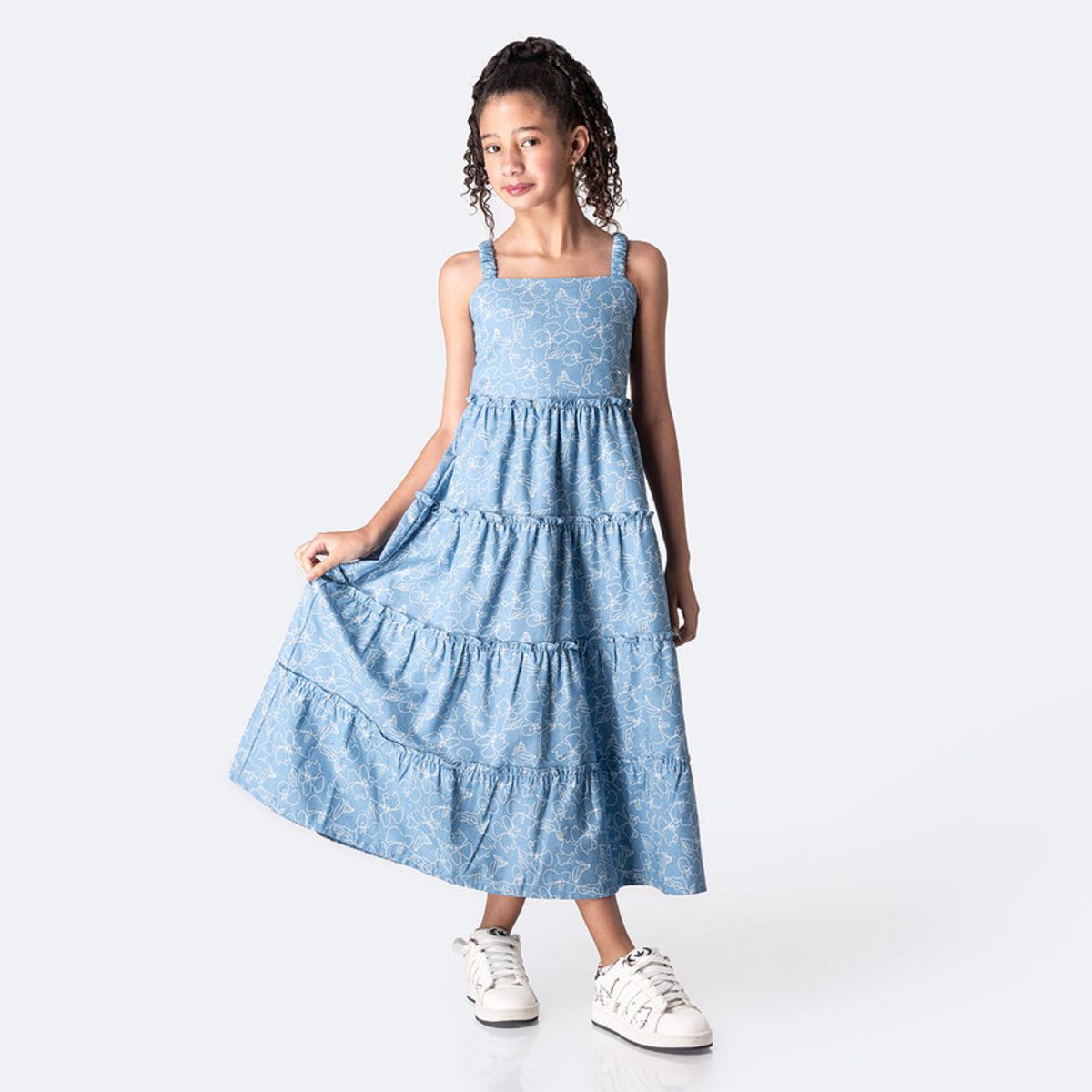 PIONIER - Vestido Denim Niña Evelingh Pionier