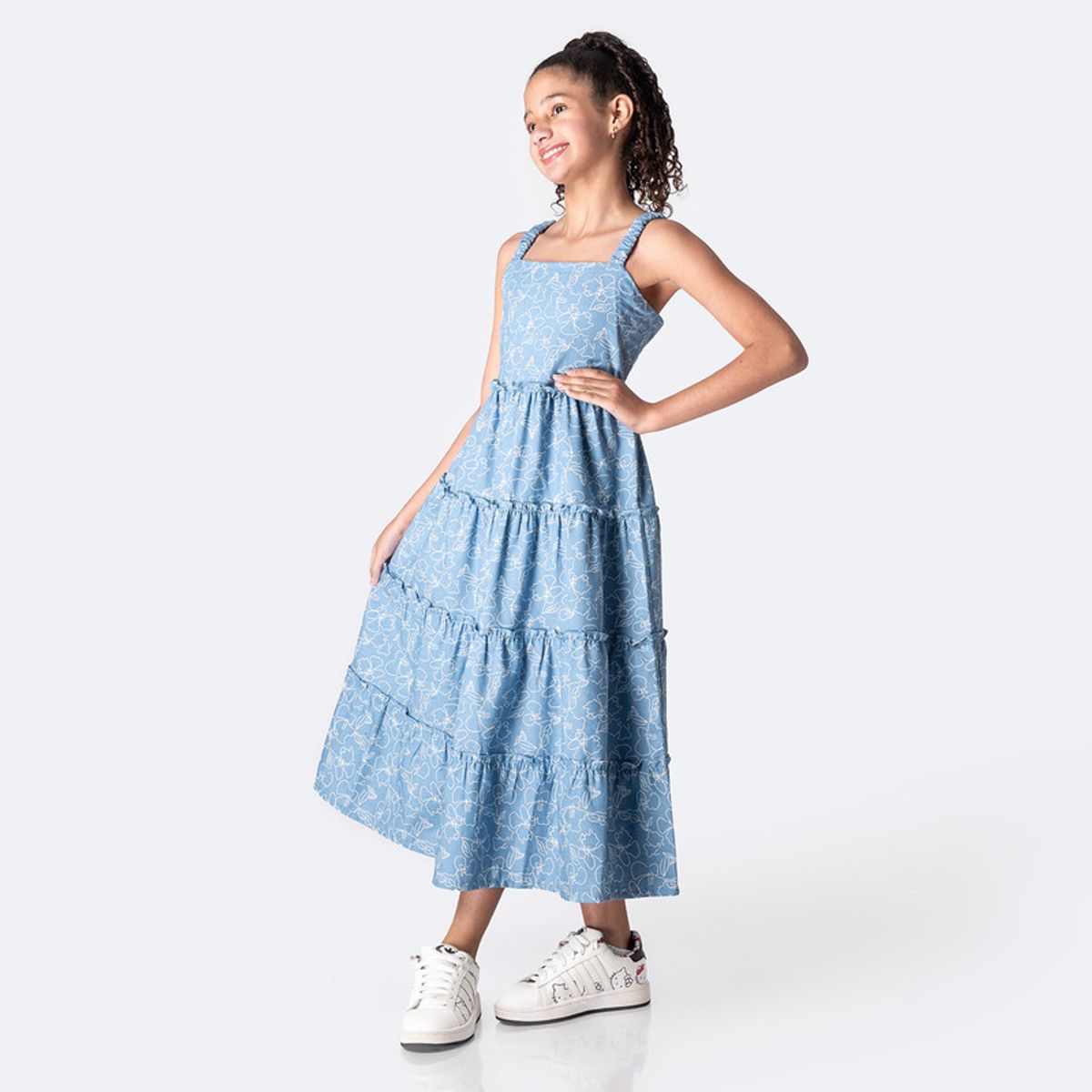 PIONIER - Vestido Denim Niña Evelingh Pionier