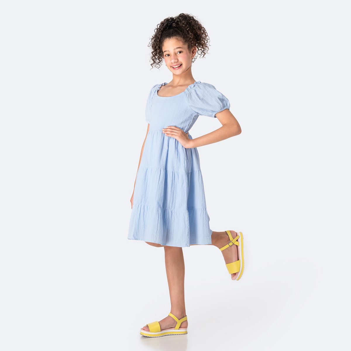 PIONIER - Vestido Lino Kaernh Niña