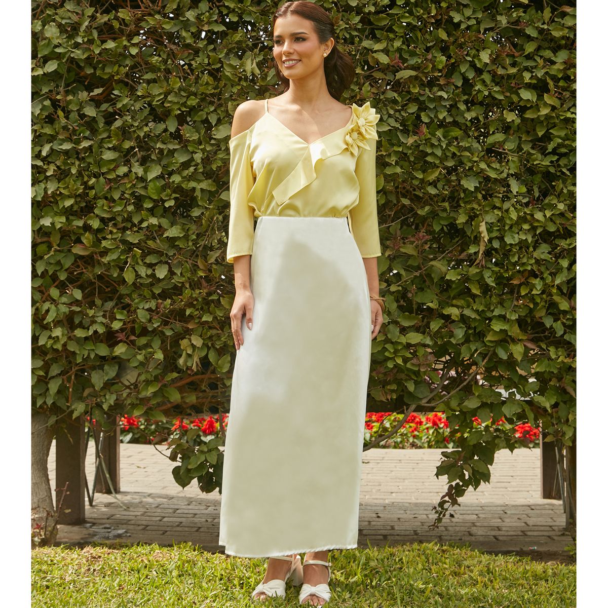 DOLCATTA - Blusa Fiorenza - Yellow Color - Dolcatta