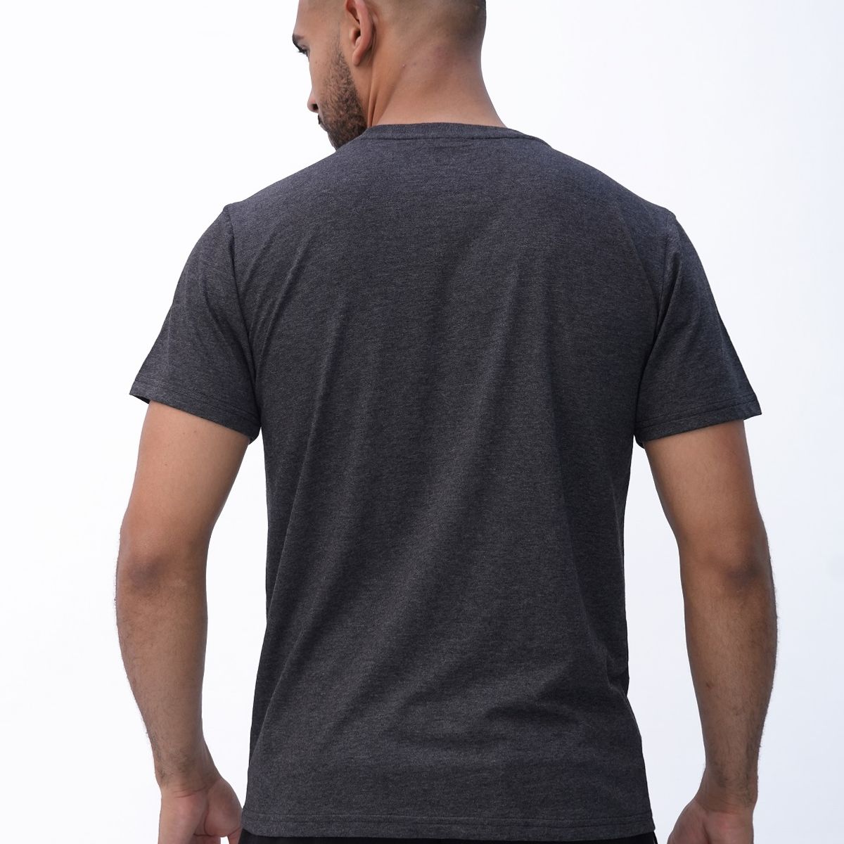 NEW YORK STARS - Polo Manga Corta Gris Gaspeado