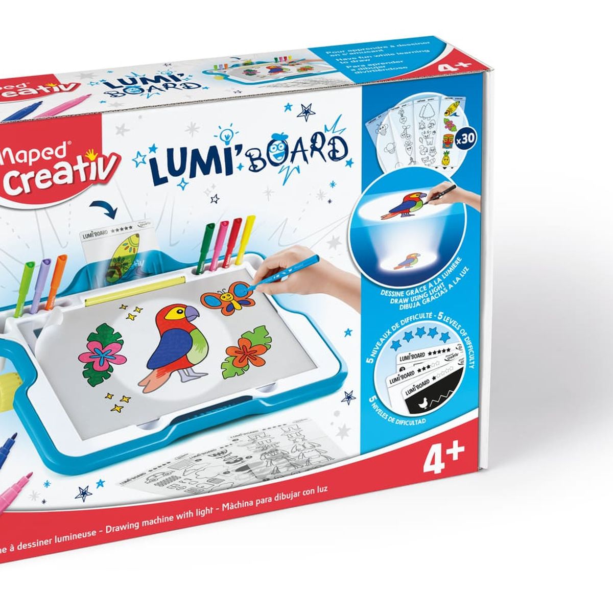 MAPED - MAPED CREATIV  MAQUINA PARA DIBUJAR  LUMIBOARD 907021