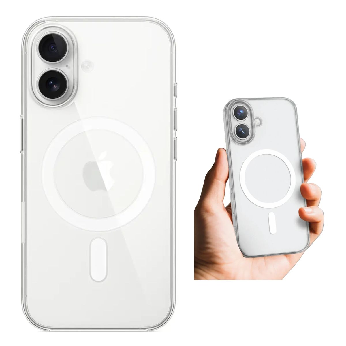 GENERICO - Funda Transparente Magsafe para iPhone 17