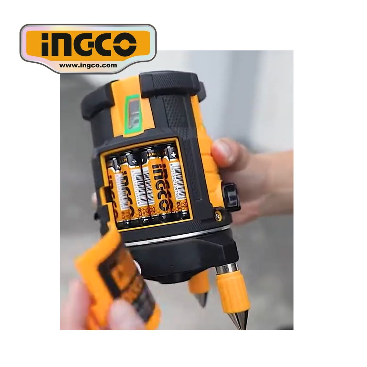 INGCO TOOLS - HLL305205 NIVEL LASER VERDE 5 LINEAS - 30M