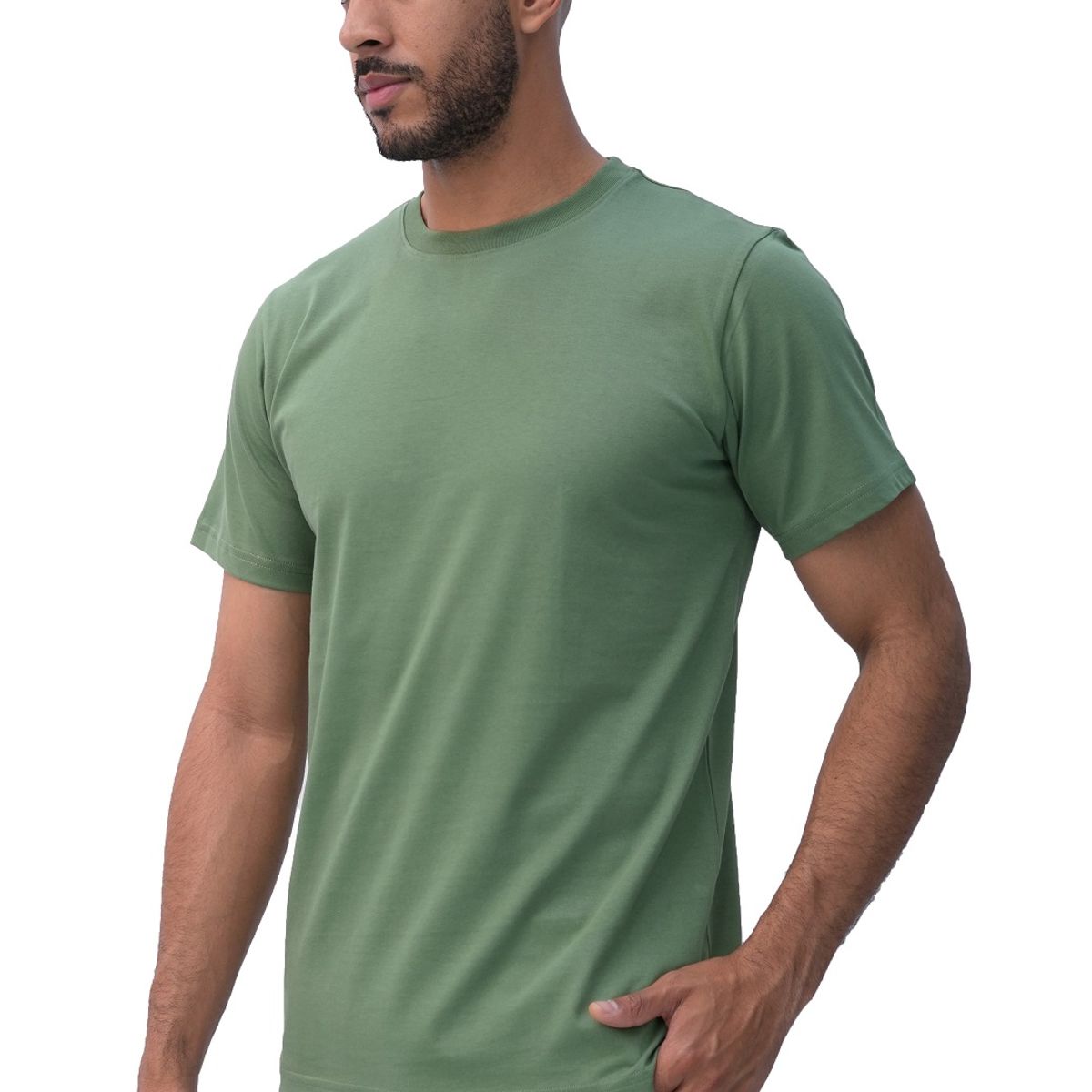 NEW YORK STARS - Polo Manga Corta Verde Jade