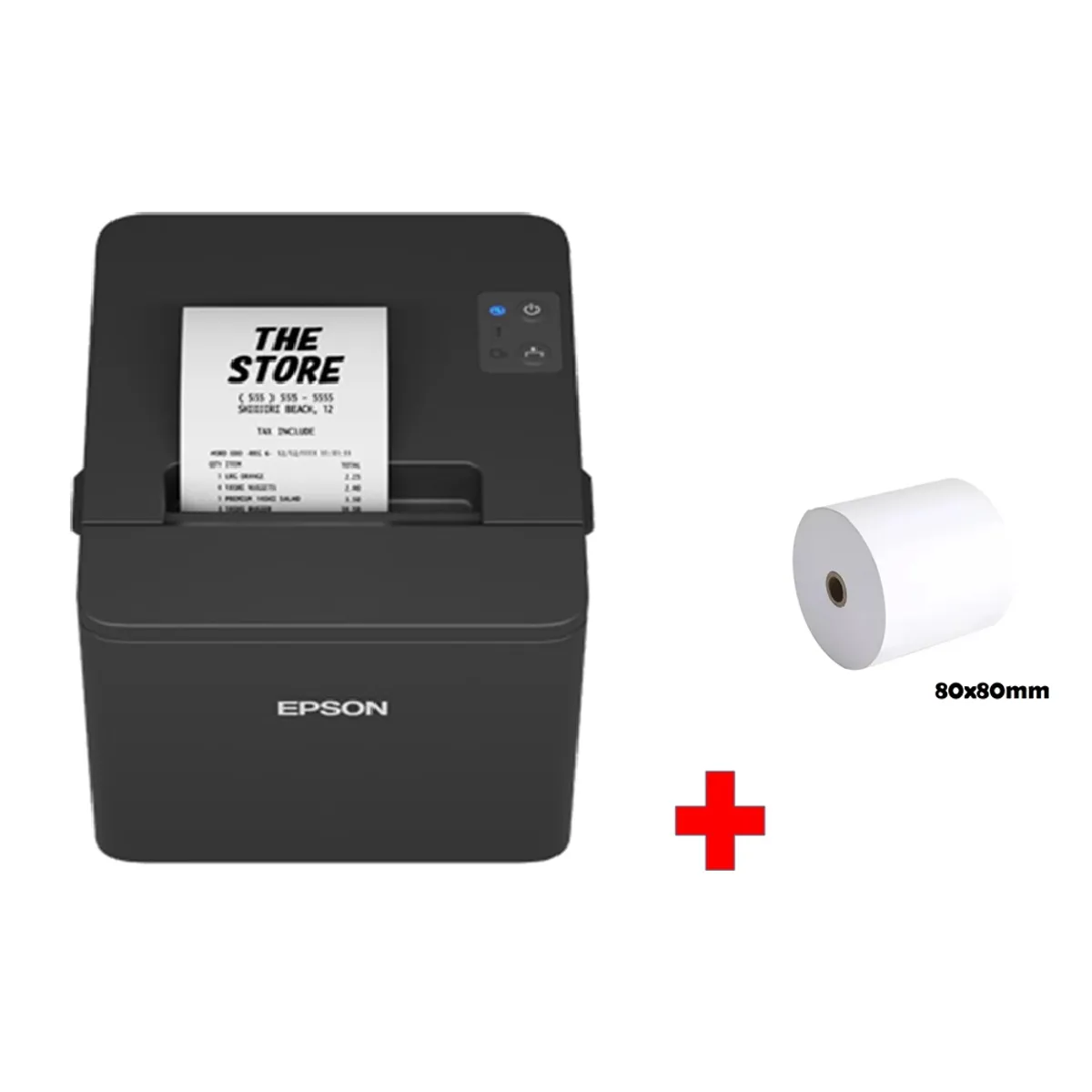 EPSON - Impresora térmica Epson TM-T20IV-SP Interfaz USB+Ethernet+Serial RS-232C