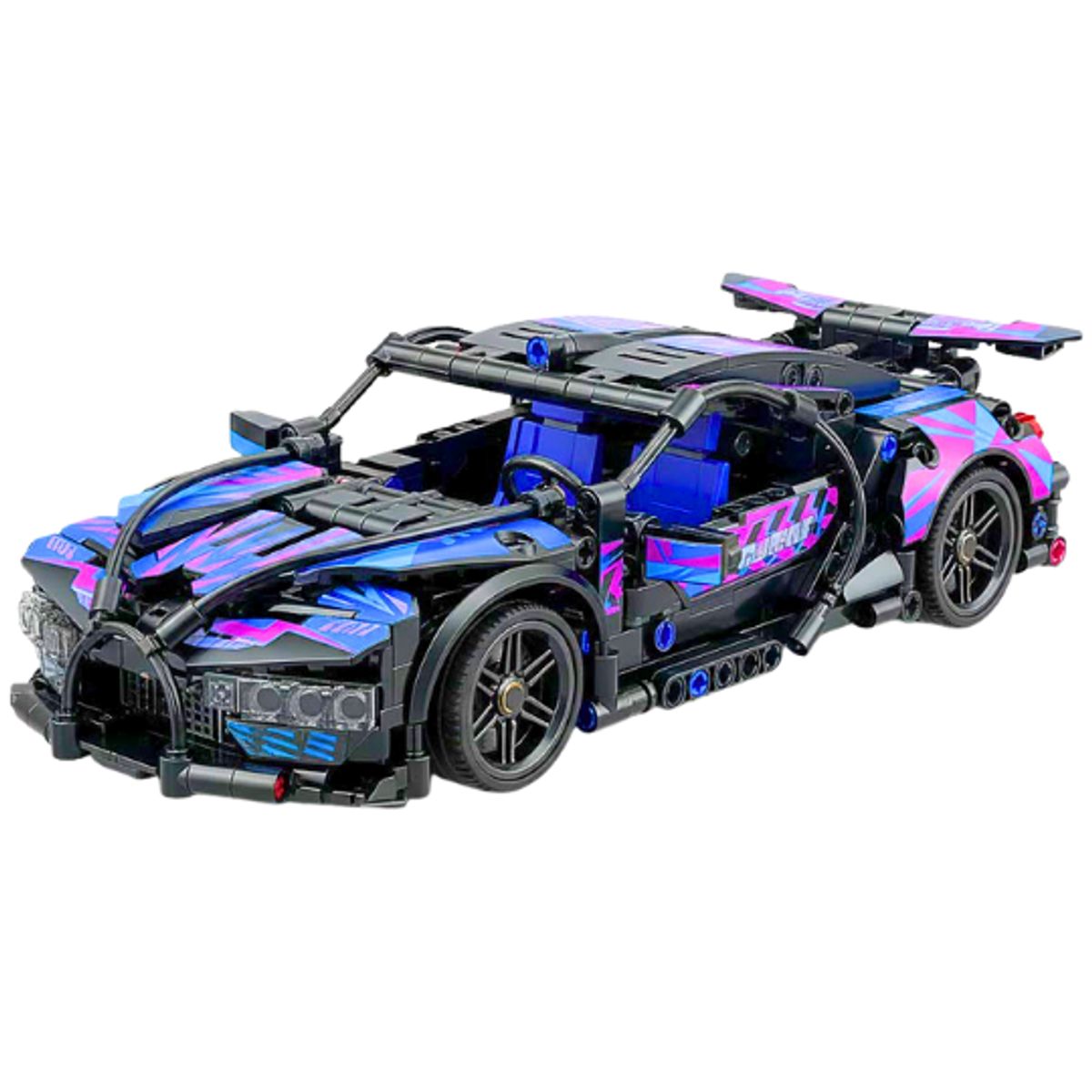 GENERICO - Juguete Set Armable Auto Deportivo Morado 423 pzs