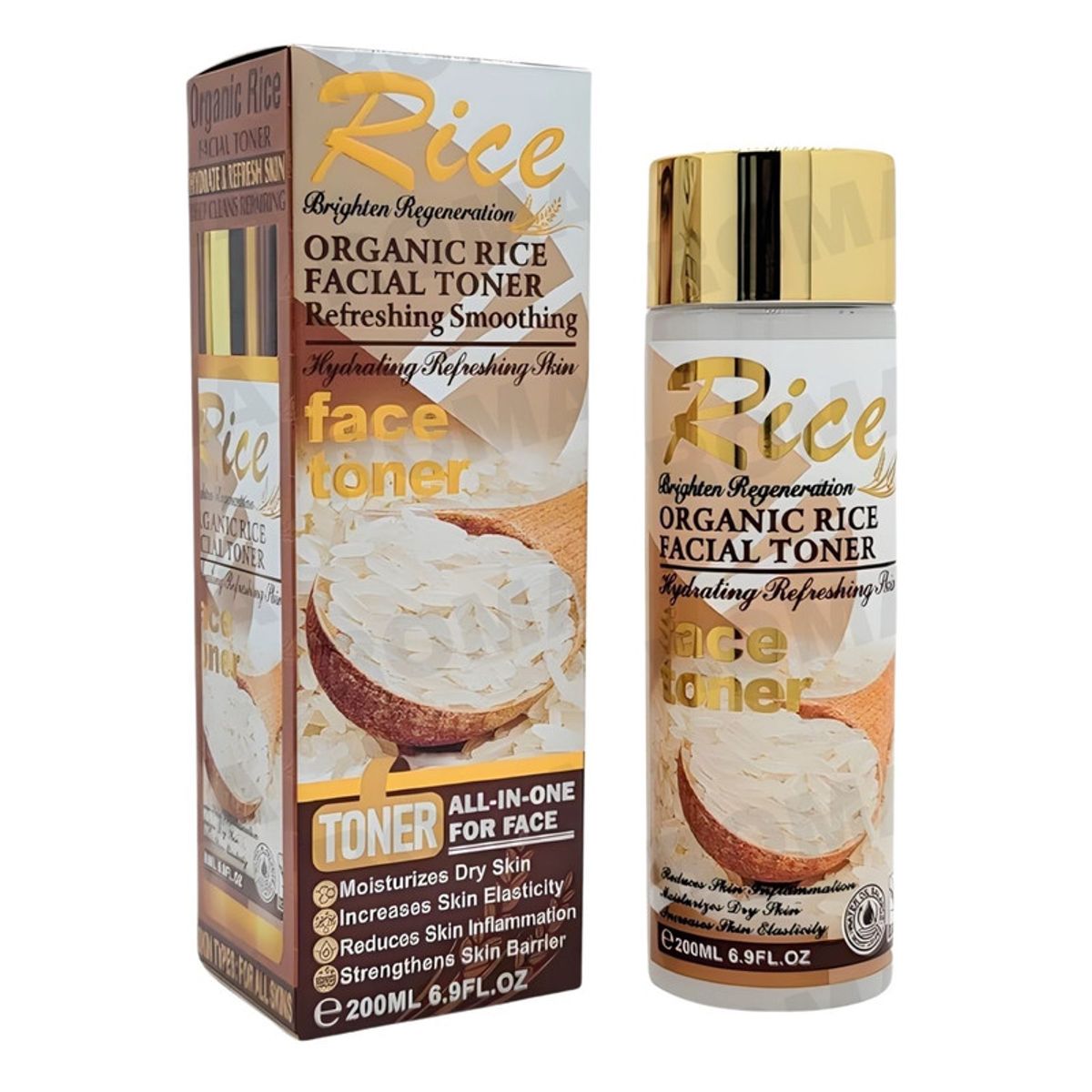 WOKALI - TÓNICO FACIAL EN GEL ARROZ 200ML WOKALI