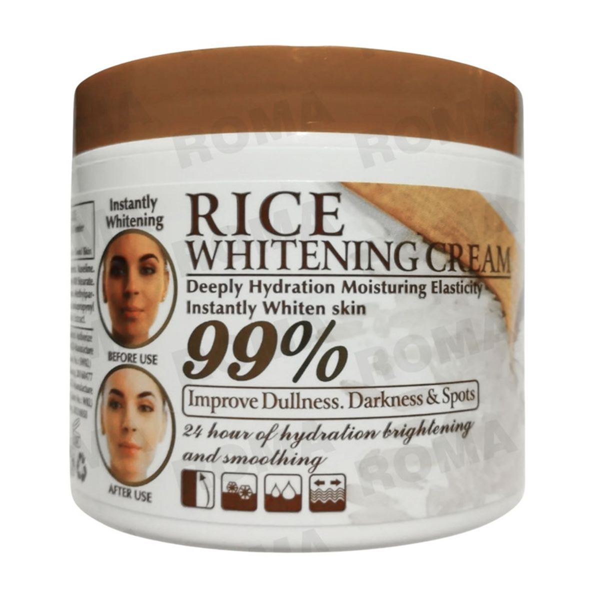 WOKALI - CREMA BLANQUEADORA FACIAL ARROZ 115G WOKALI