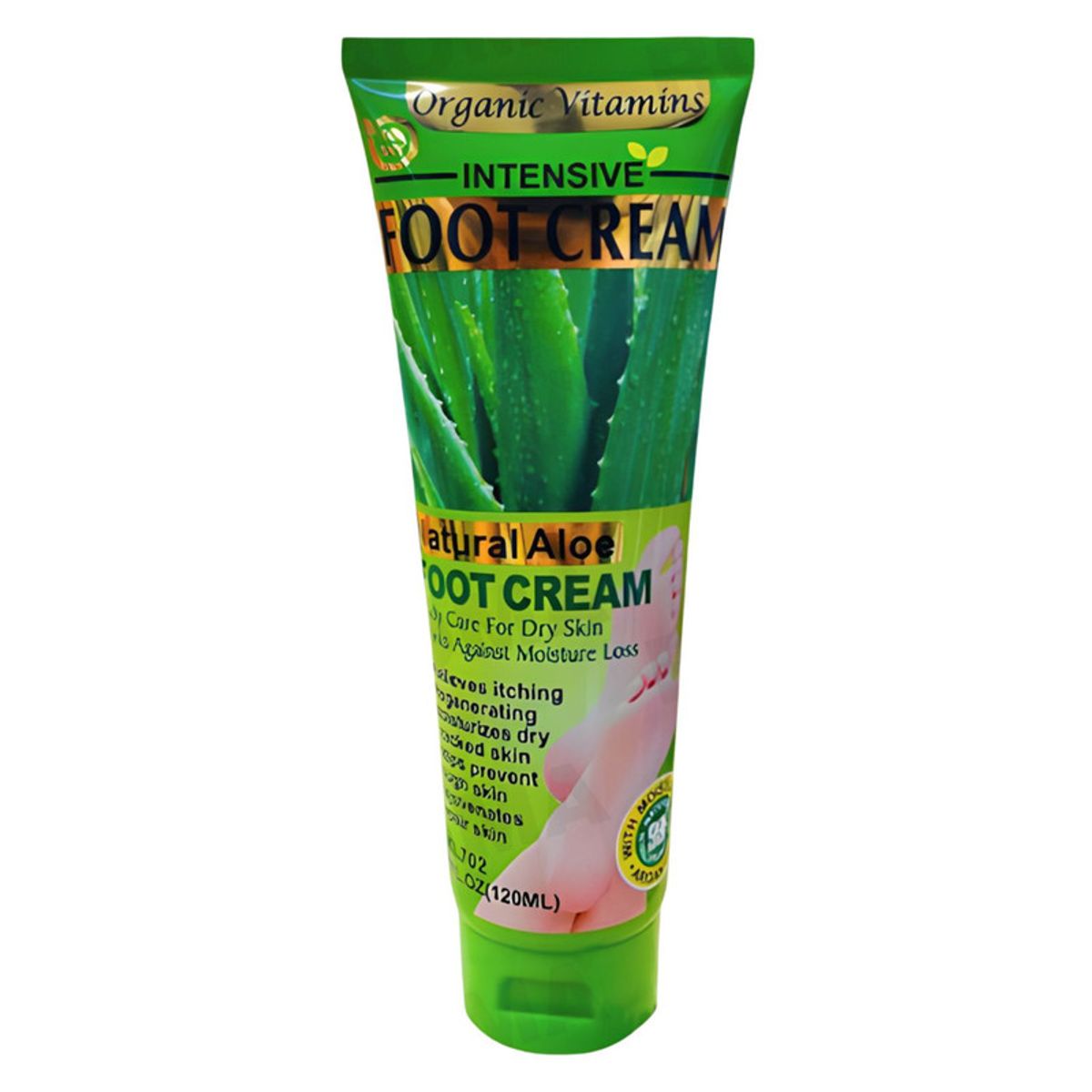 WOKALI - CREMA PARA PIES ALOE VERA 120ML WOKALI