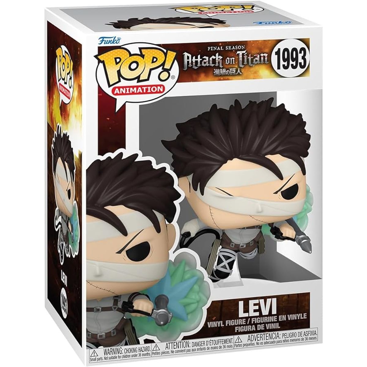 FUNKO - Funko Pop LEVI 1993 Attack on Titan