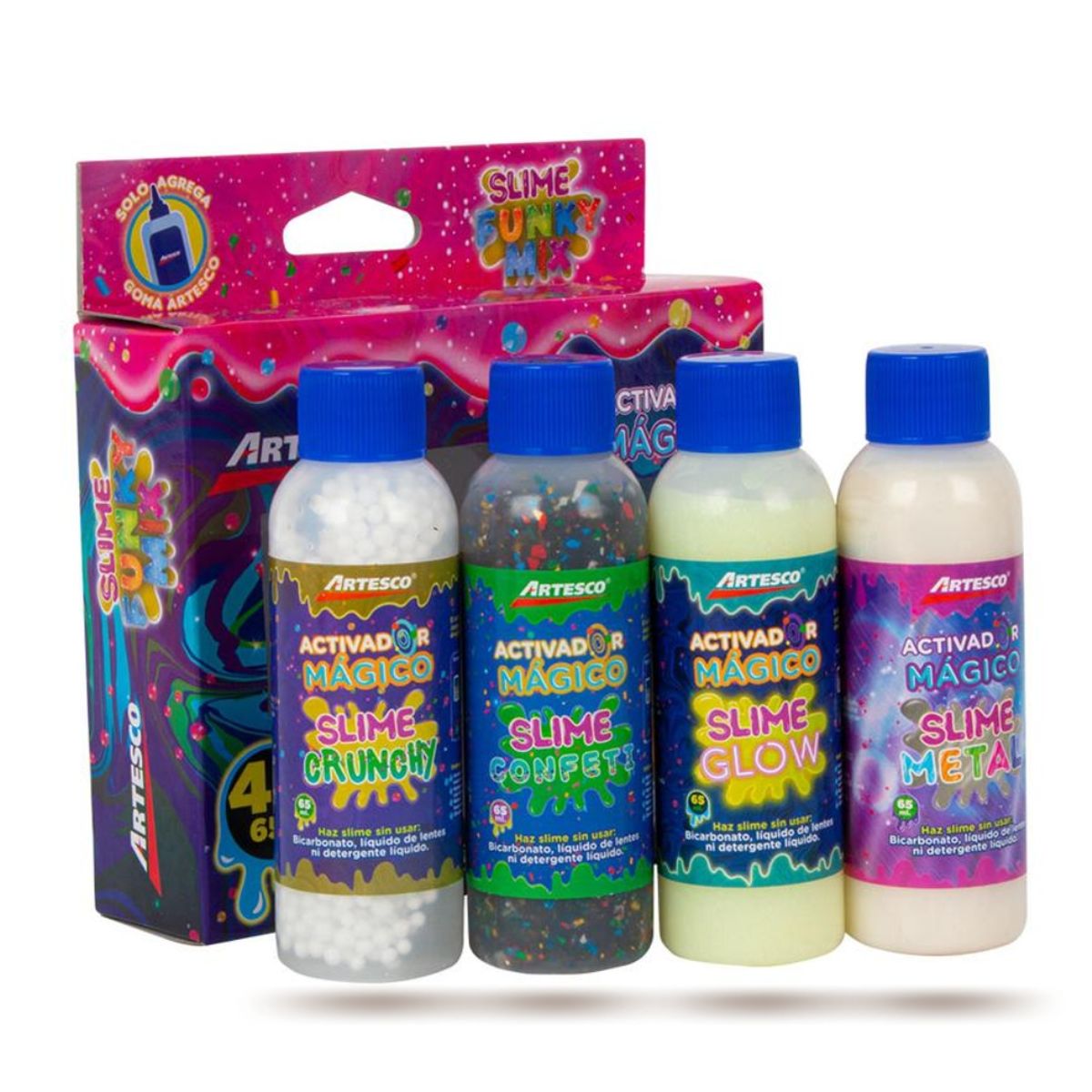 ARTESCO - Slime Activador Mágico para Slime Funky Mix