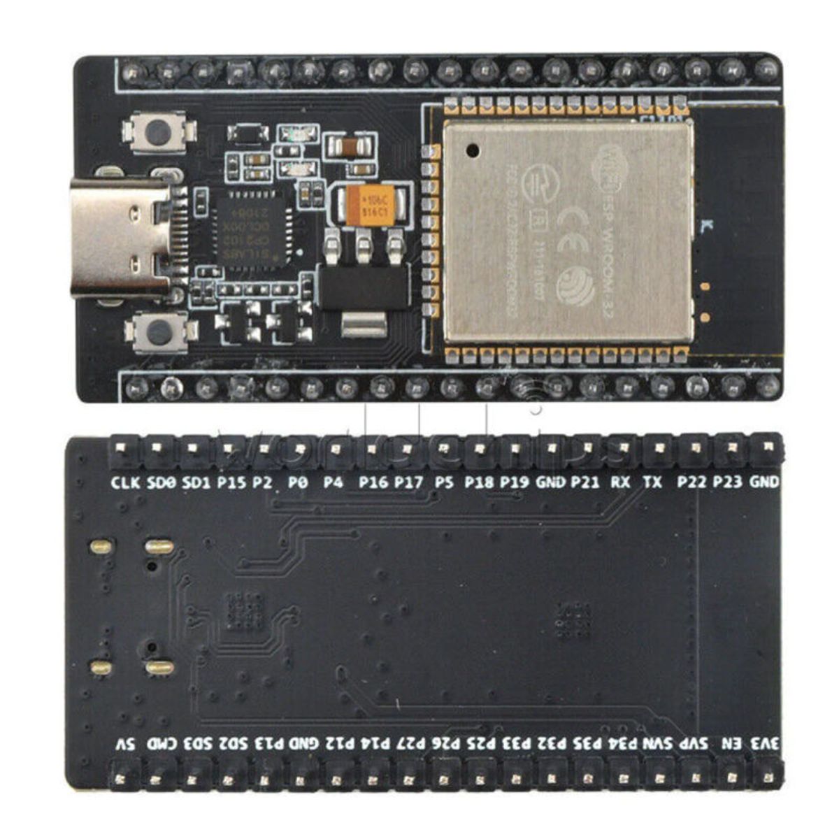 GENERICO - Esp32 Ch340c Tipo C Wifi+bluetooth Ultra Low Power Core