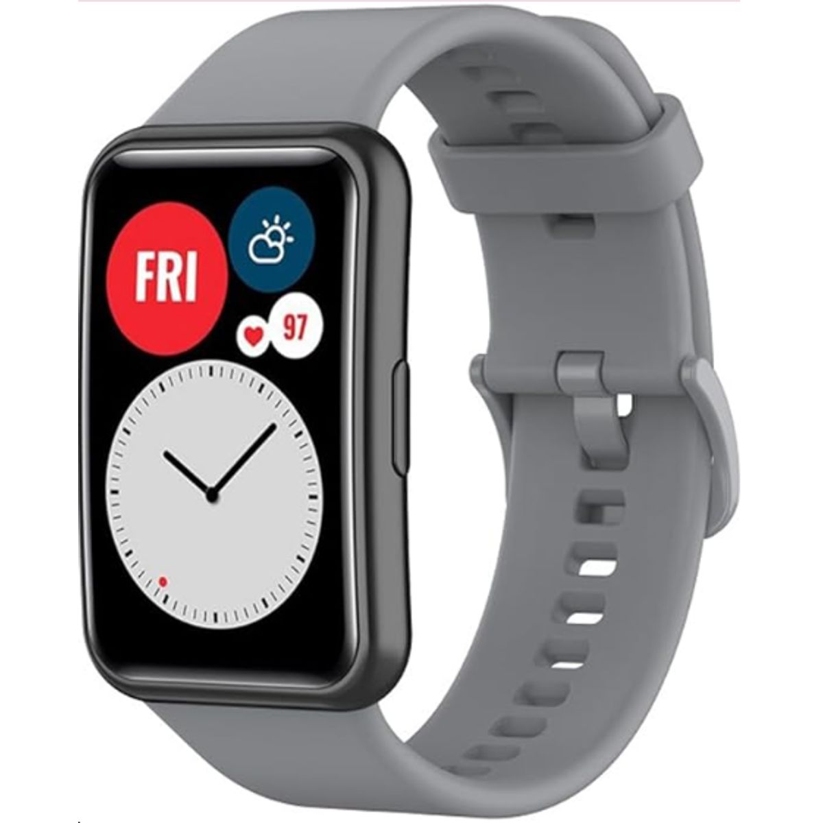 GENERICO - Correa de Silicona para Huawei Fit 1 - GRIS