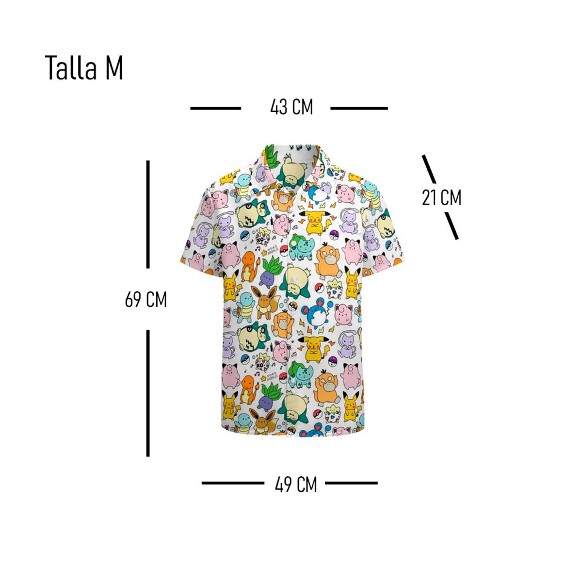 GENERICO - Camisa Kanto Edicion Verano Talla M