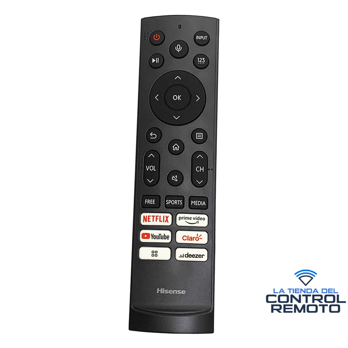 HISENSE - Controles Hisense ERF3Q90H con Voz para Smart Tv Original