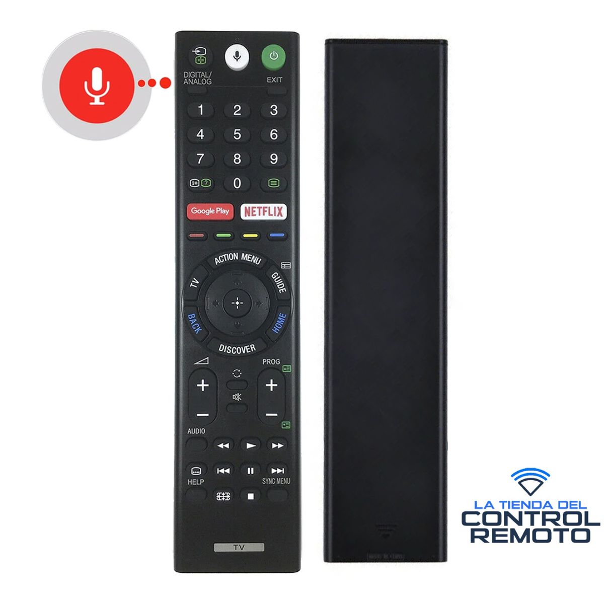 GENERICO - Controles Remoto TX200 Con Voz Para Tv Sony Smart Bravia Smart