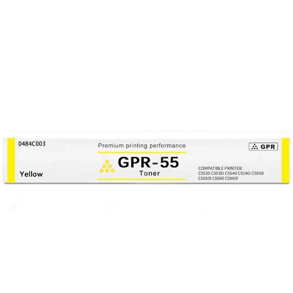 GENERICO - TONER COMPATIBLE CANON GPR-55 COLOR YELLOW