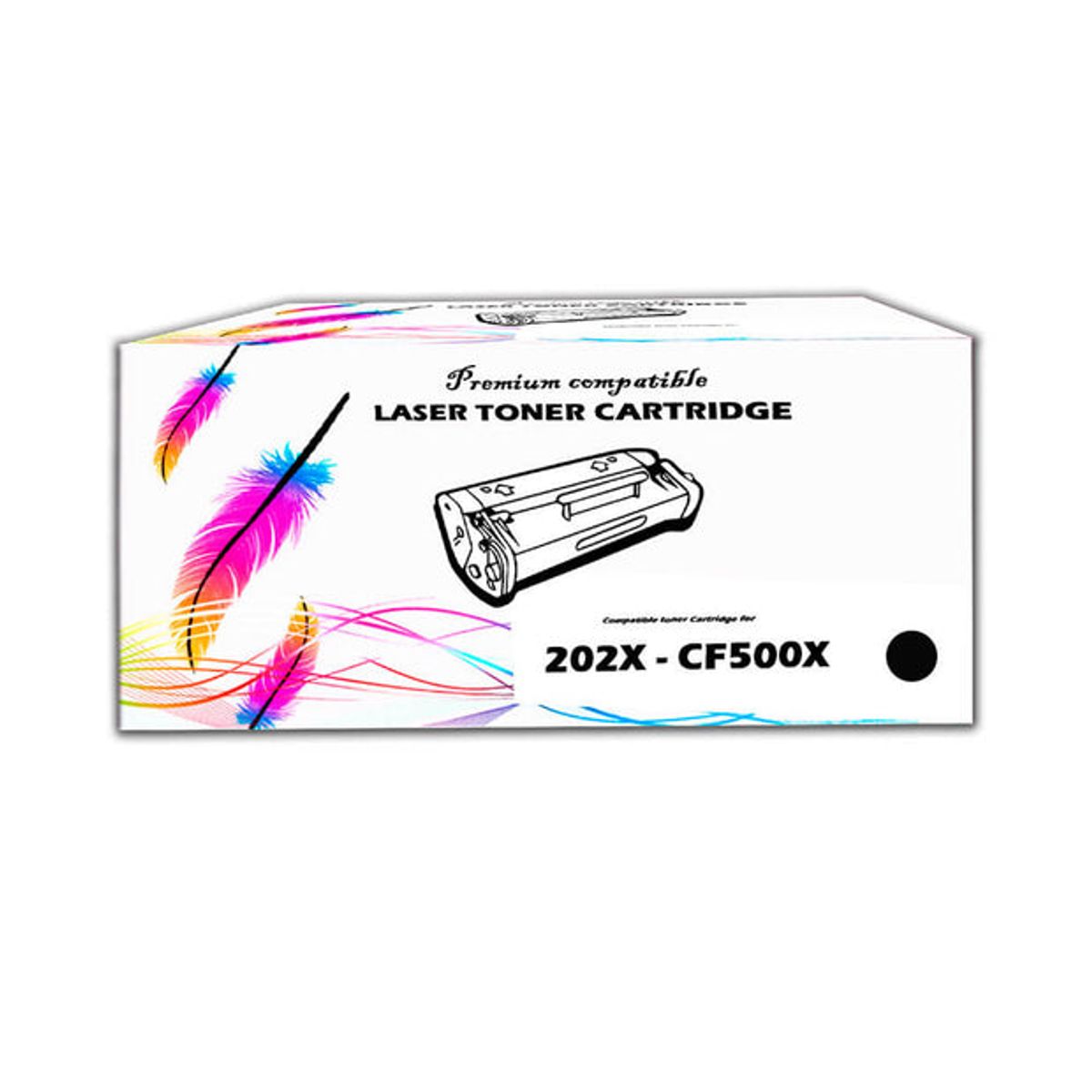 GENERICO - TONER COMPATIBLE HP 202X NEGRO CF500X