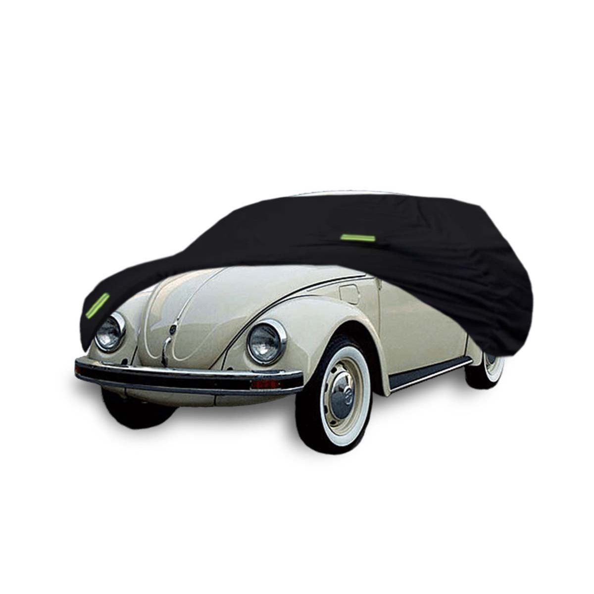 FUNCOVER - Cobertor Auto Volkswagen Escarabajo Impermeable Funda Premium Negro