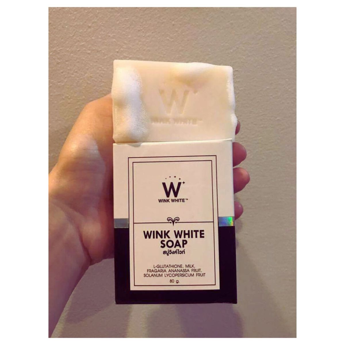 WINK WHITE - JABON ACLARADOR Y EXFOLIANTE WINK WHITE SOAP